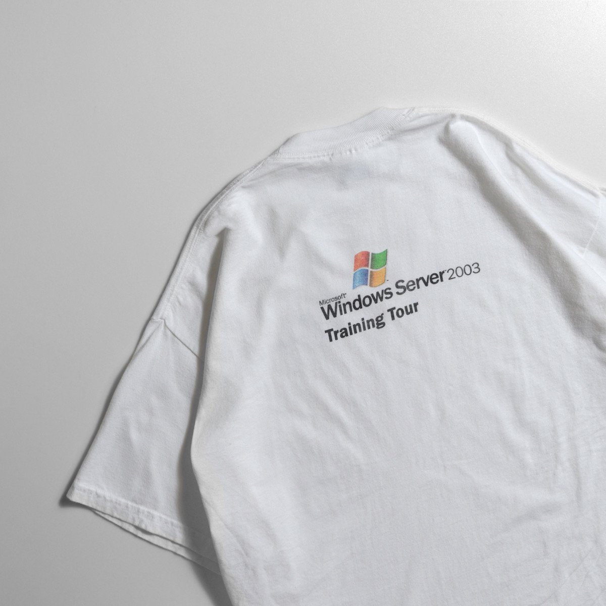 レディース] 03' ビッグサイズ Microsoft Windows Tシャツ ホワイト