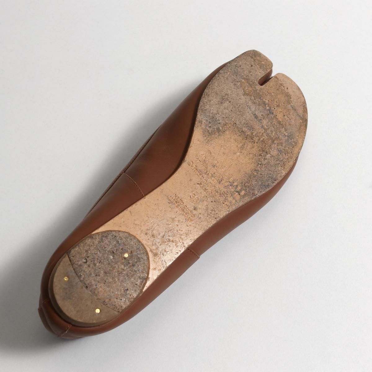 レディース] メゾンマルジェラ 22 TABI バレエシューズ ブラウン