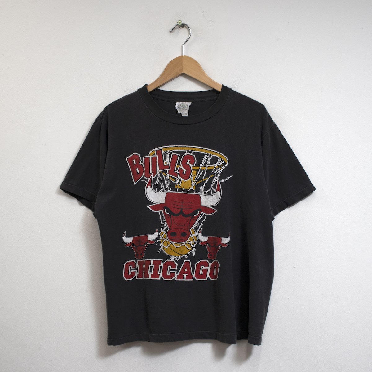 [レディース] 1980s ヴィンテージ NBA シカゴブルズ Tシャツ ブラック