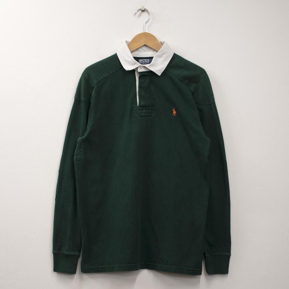 Polo Ralph Lauren ラガーシャツ ダークグリーン 楽天市場】ポロ ラルフローレン メンズ クラシックフィット