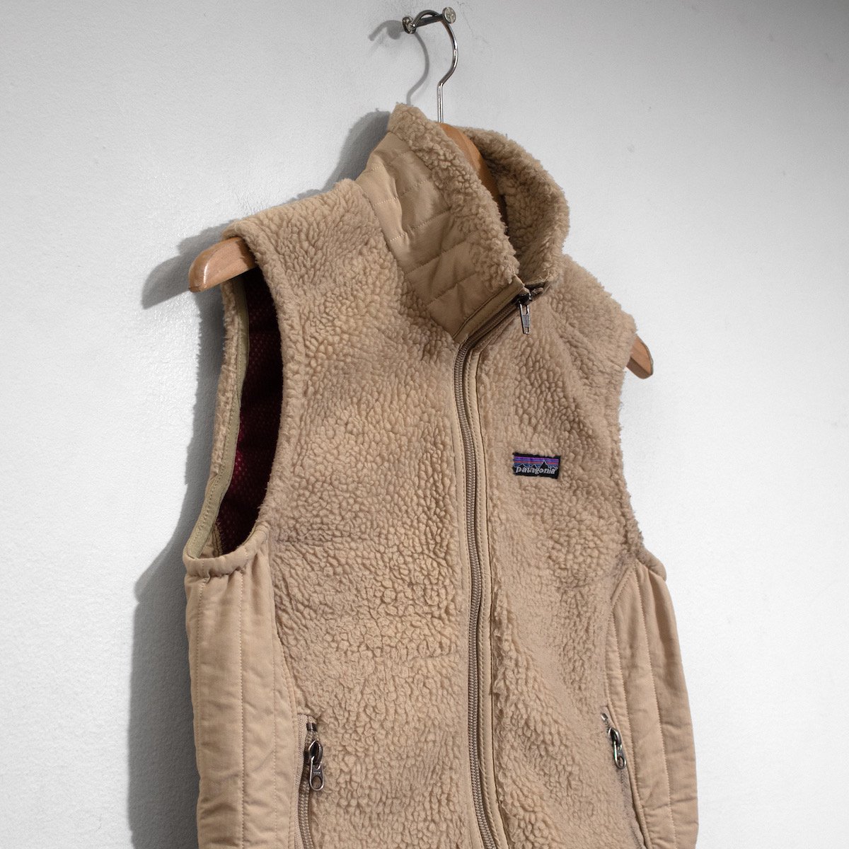 レディース] パタゴニア ボア ベスト ベージュ [Patagonia]