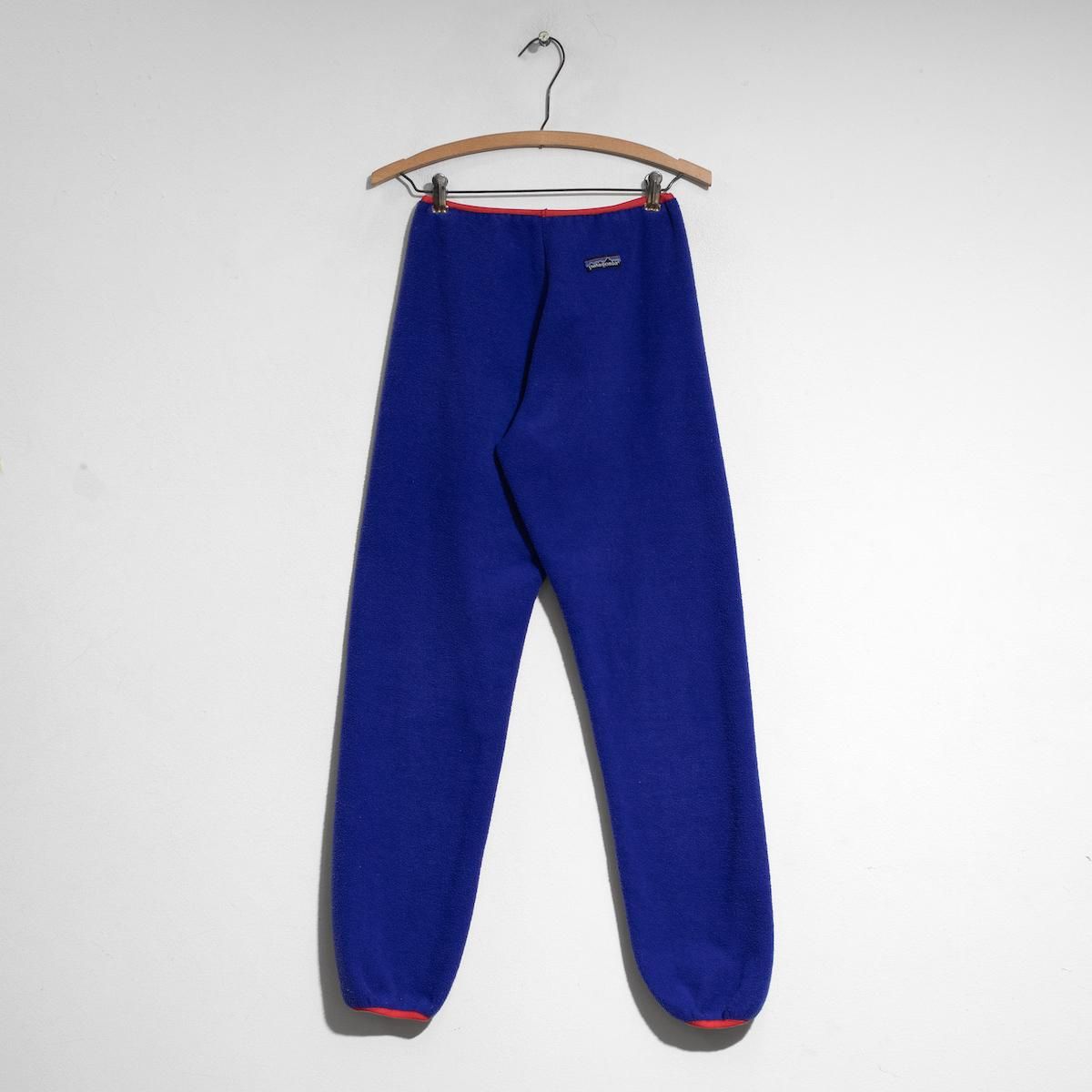 パタゴニア フリースパンツ made inUSA 90s USA製 patagoniaパタゴニア フリースパンツ 黒 L