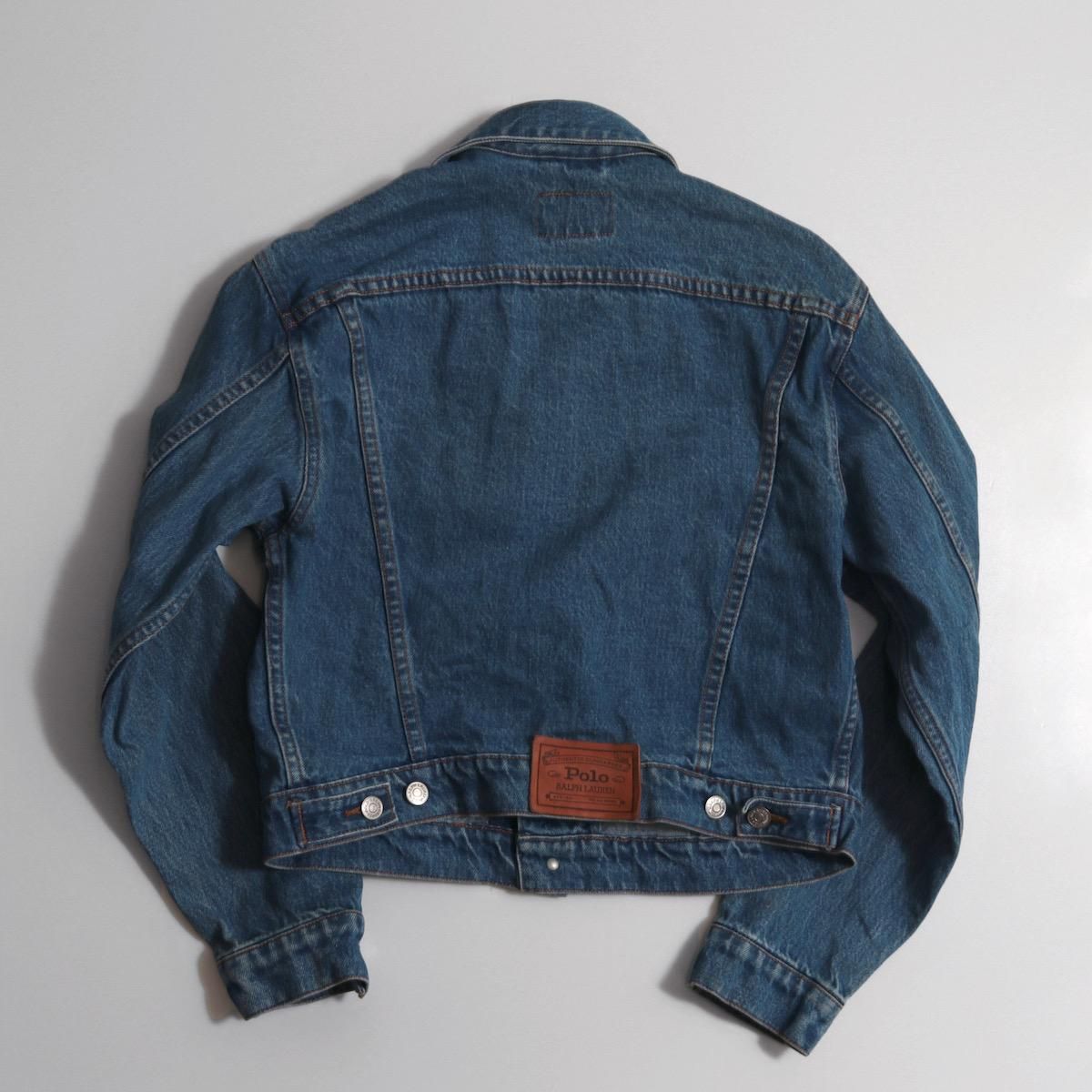 80´s〜 Ralph Lauren Country ムートンデニムジャケット