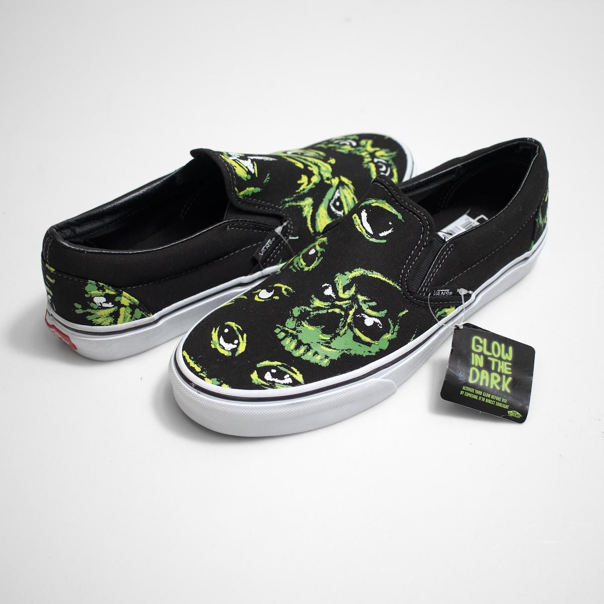 メンズ] VANS USA企画 サンプル品 スリッポン EYE IN THR DARK