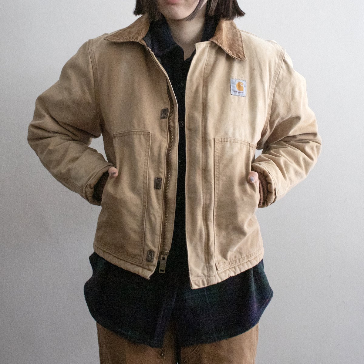 サイズCarhartt jacket traditional ビンテージ