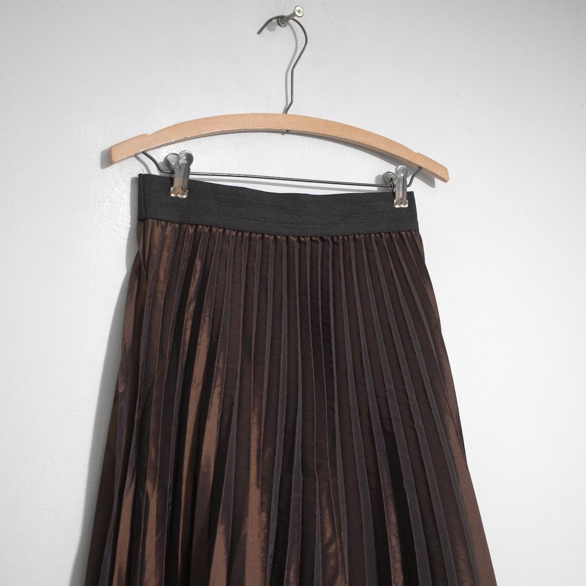 ブラウン プリーツロングスカート 約91センチ 楽天市場】プリーツススカート ロング スカート レディース 春