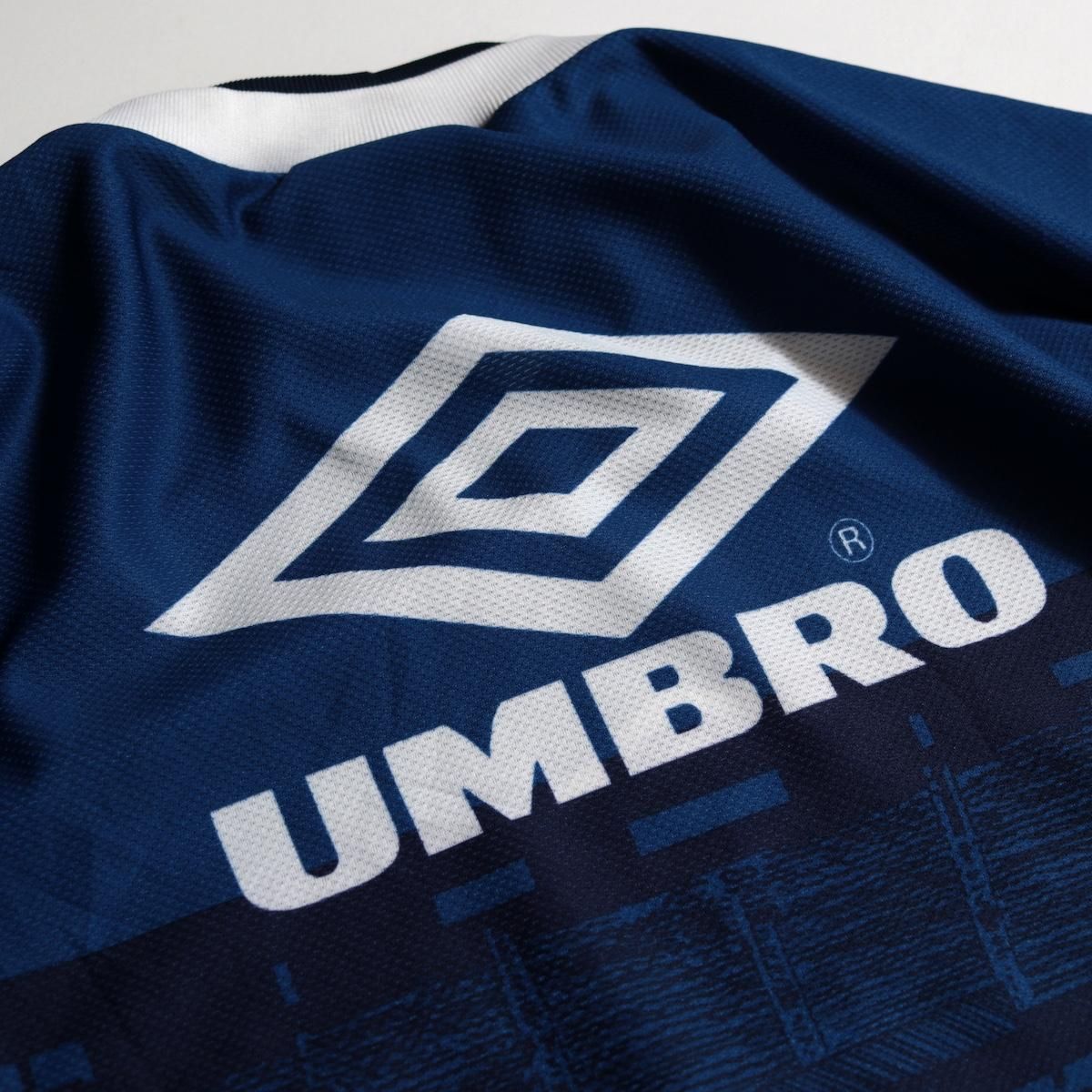 レディース] 1990s ヴィンテージ UMBRO ゲームシャツ ブルー