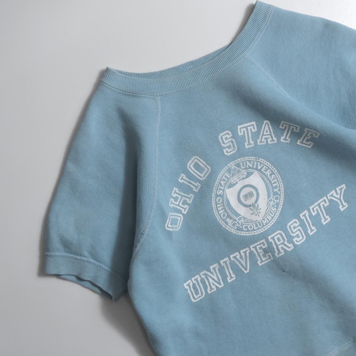 レディース] 1960s ヴィンテージ 半袖 スウェット OHIO STATE