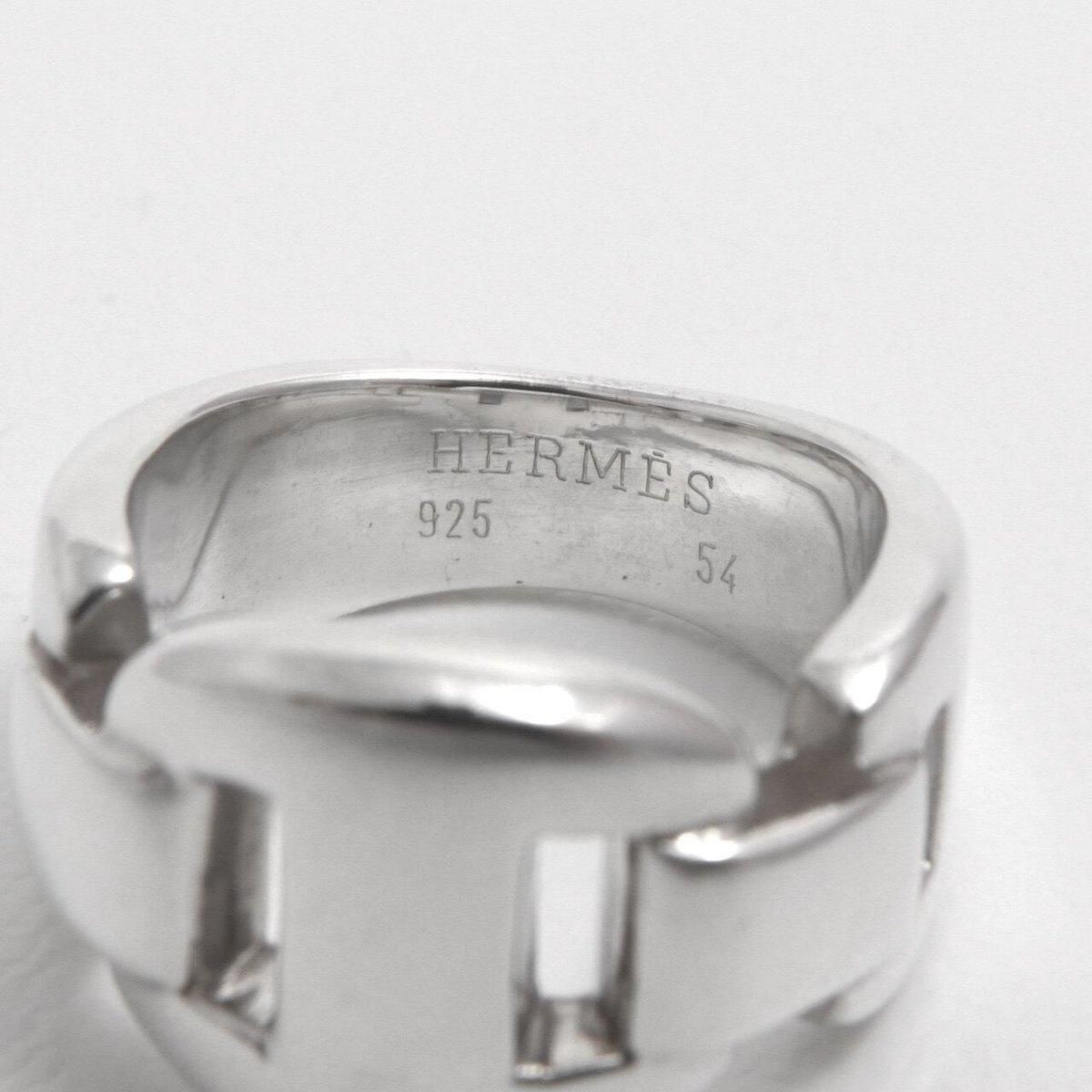 VINTAGE HERMES] ヴィンテージ エルメス カシオペアリング SV925