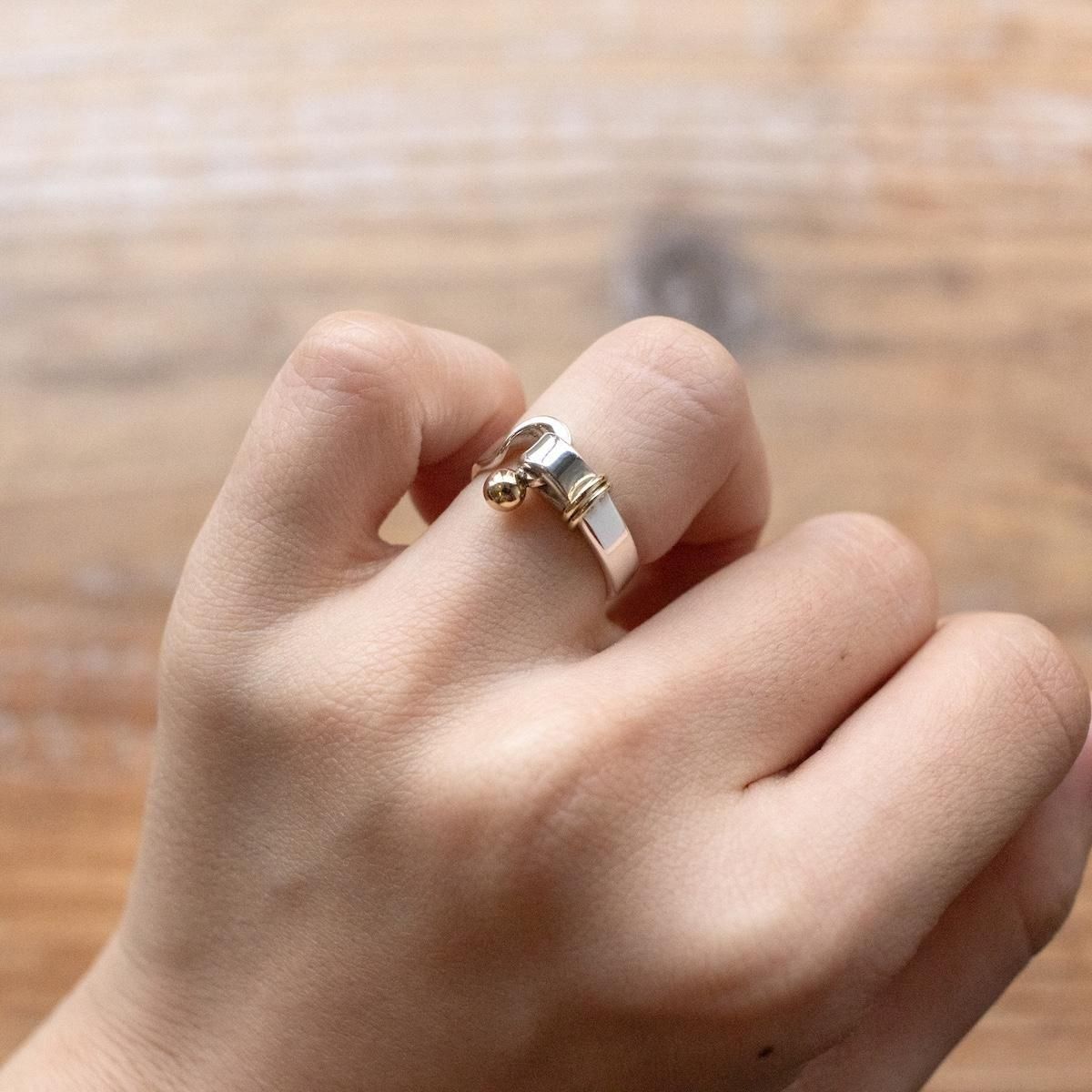 オールドティファニー フックアンドアイリング | 新品仕上げ