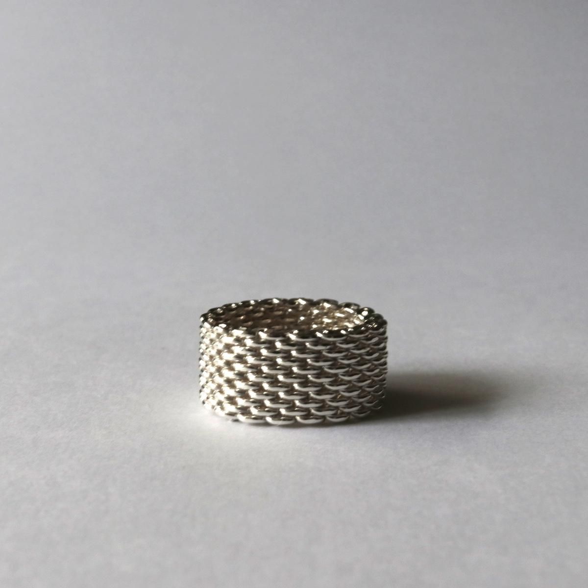 オールド ティファニー サマセット シルバーリング TIFFANY&Co. ティファニー シルバー サマセット リング 8.9g 925