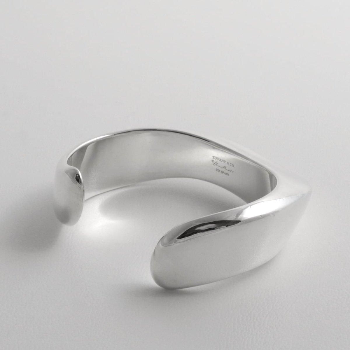 TIFFANY&Co.] スペイン製 オールドティファニー カーブカフ