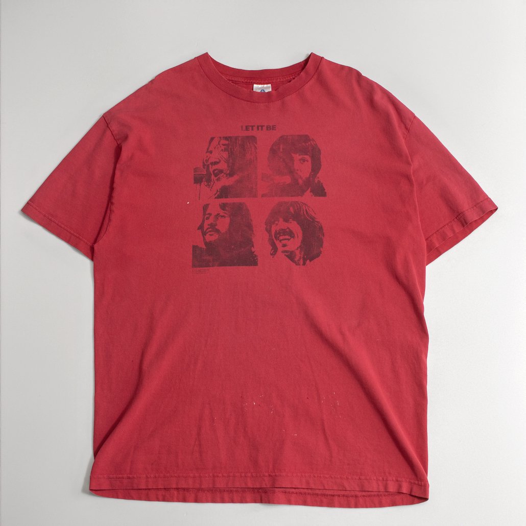 the beatles let it be セール tシャツ 古着屋