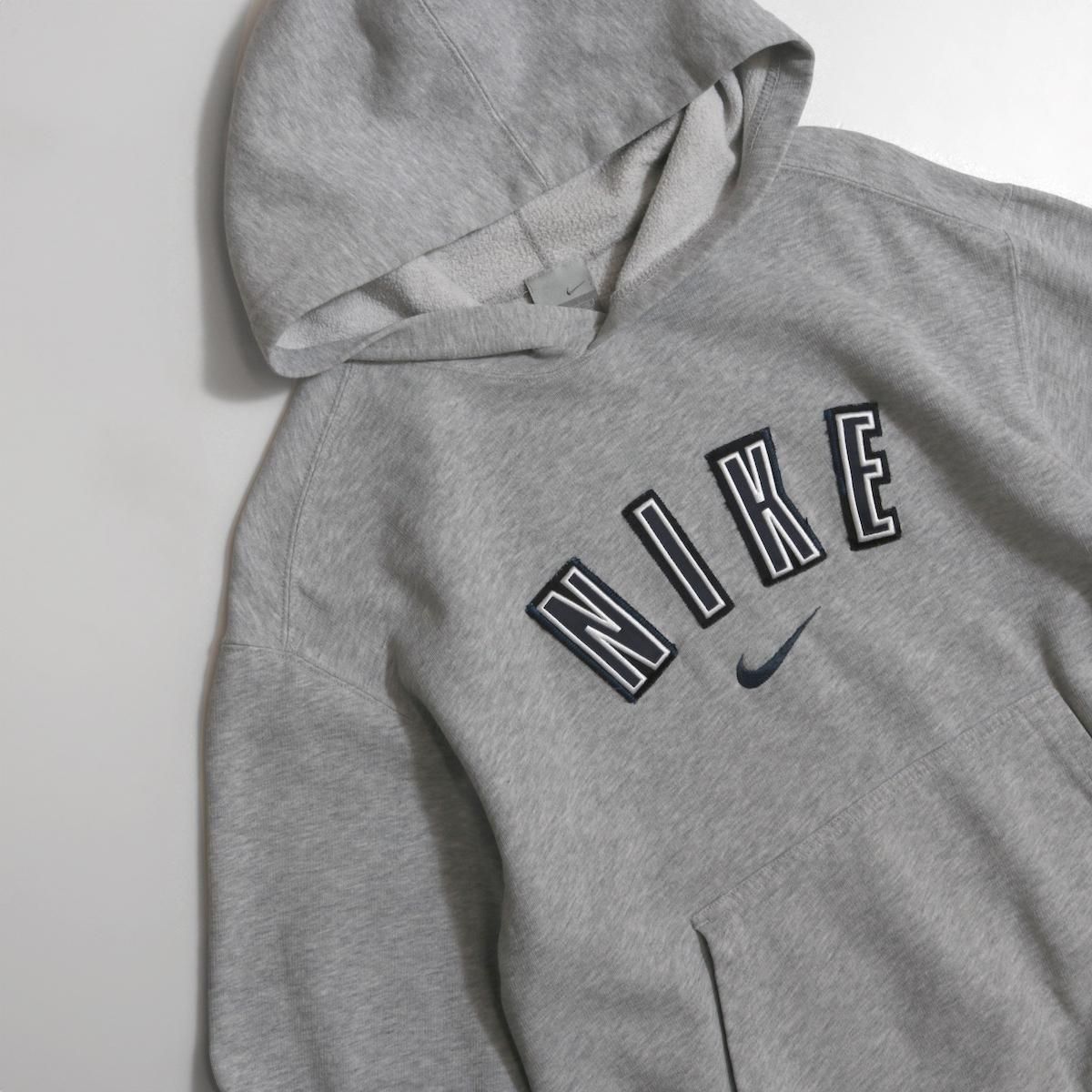 ユーズド NIKE パーカー | 杢グレー - レディース 渋谷古着屋