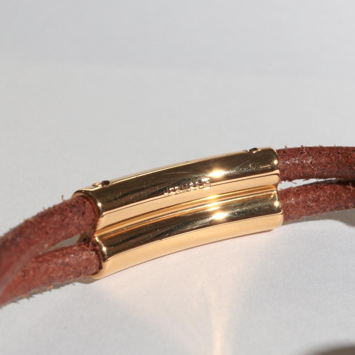【当店限定販売】 ヴィンテージエルメス 渋谷 レディース - レザーブレスレット | アクセサリー