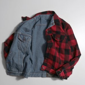 1990s  ˥ ơ ꡼Х С֥ ǥ˥ॸ㥱å  Хåեå [Levi's] 4101-17