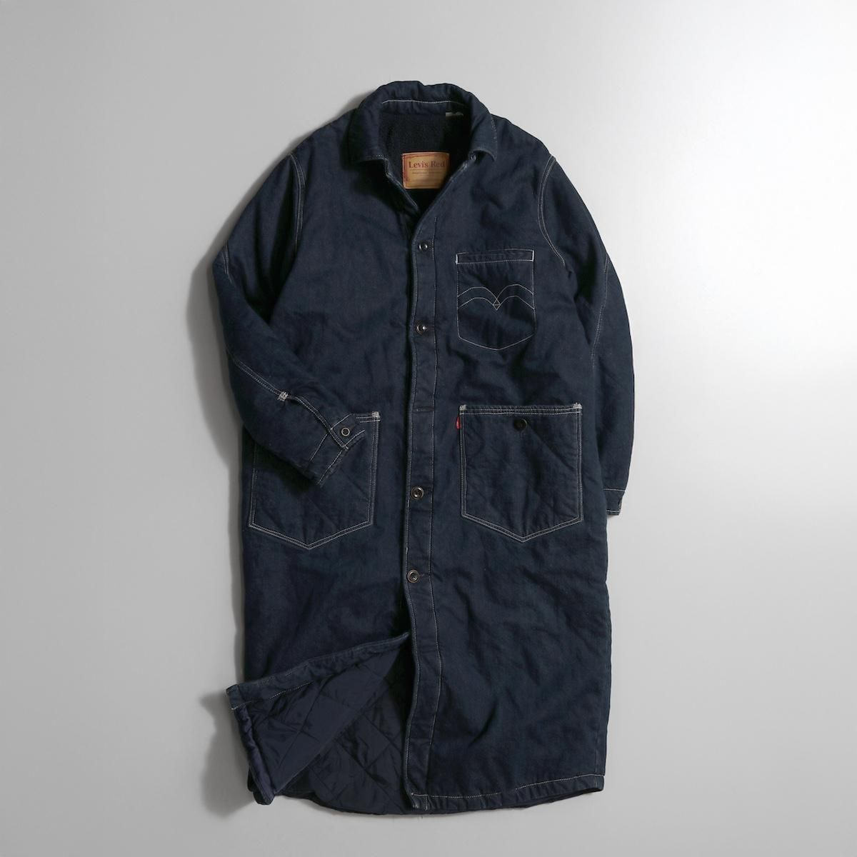 XLサイズ相当 新品 リーバイスレッド ロングコート
