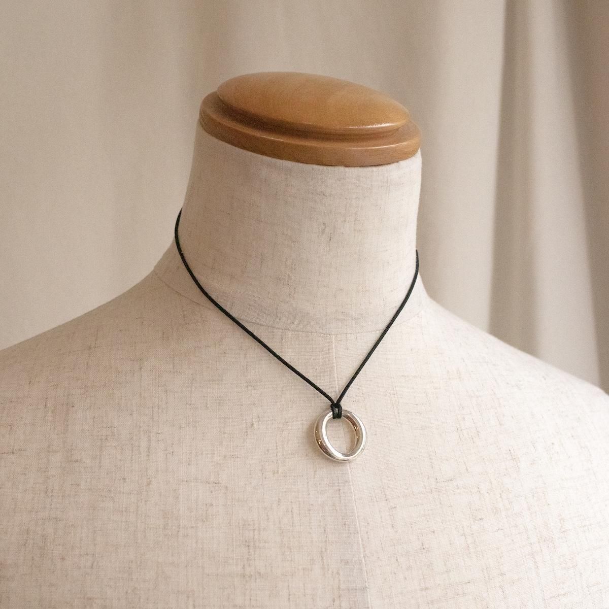 Tiffany セビアナ シルクコード ネックレス silver925 オールドティファニーセビアナネックレス | シルバーSV925