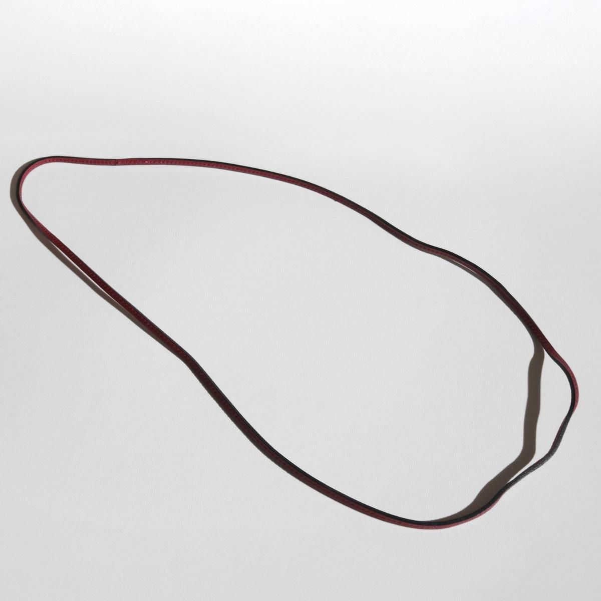 エルメス ラニエール ネックレス | ダークレッド - レディース 渋谷