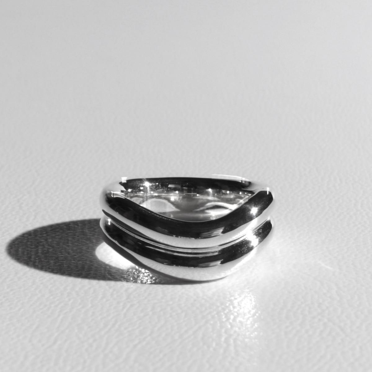 TIFFANY / ティファニー ダブルウェーブリング エルサ・ペレッティ ティファニー ダブルウェーブリング | SV925 - レディース 渋谷古着屋