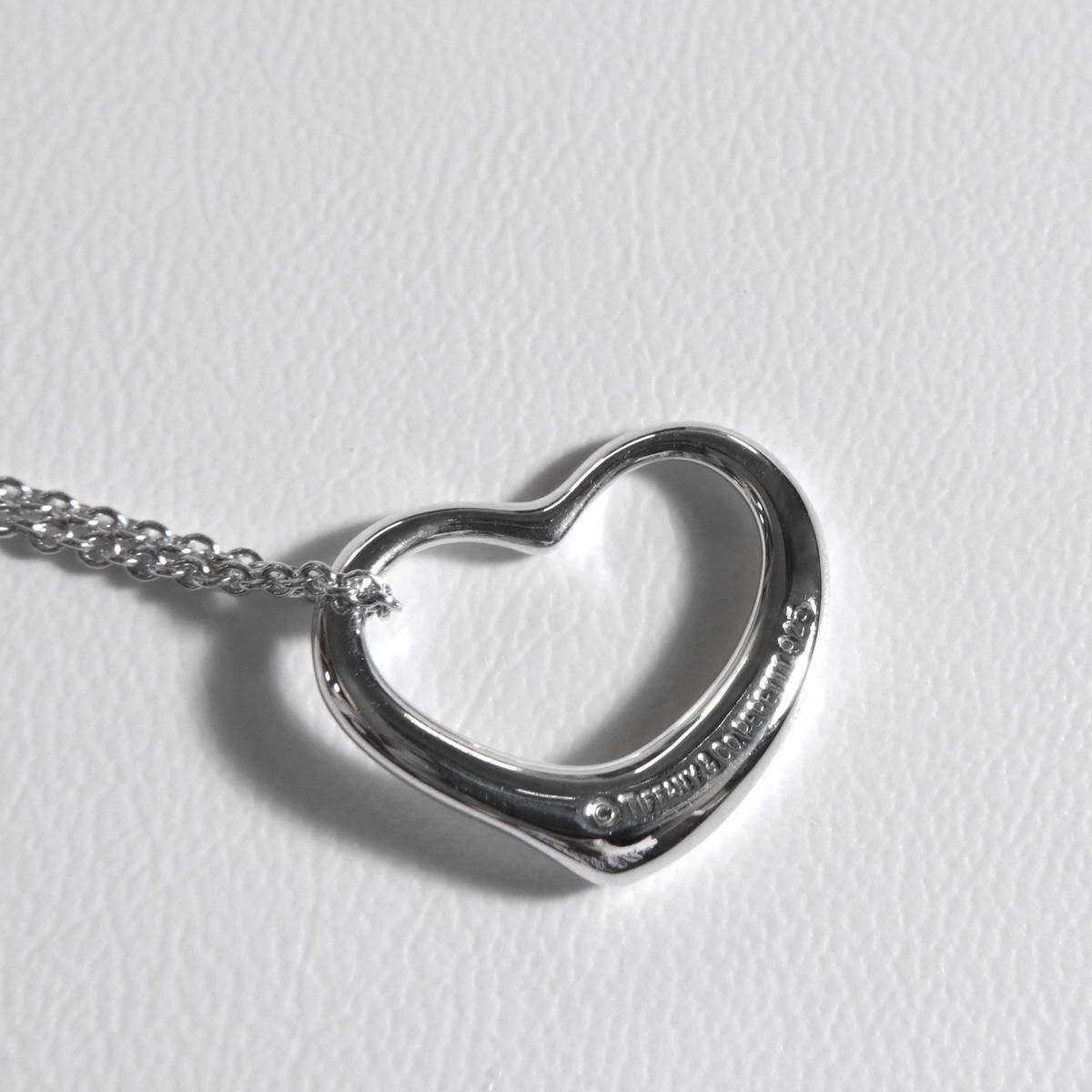 【新品仕上げ済】ティファニー オープンハート ネックレス ペンダント Mサイズ TIFFANY&Co. （新品仕上げ済）ティファニー TIFFANY オープン