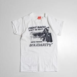 <img class='new_mark_img1' src='https://img.shop-pro.jp/img/new/icons5.gif' style='border:none;display:inline;margin:0px;padding:0px;width:auto;' />1980s USA ơ  SOLIDARITY T ۥ磻 ꡼󥹥 4170-3