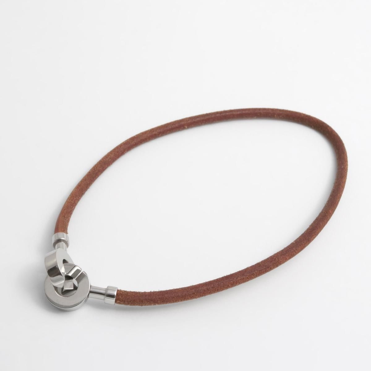 【Vintage HERMES】レザーチョーカー・ブレスレット ヴィンテージ エルメス チョーカー | ブレスレット - レディース