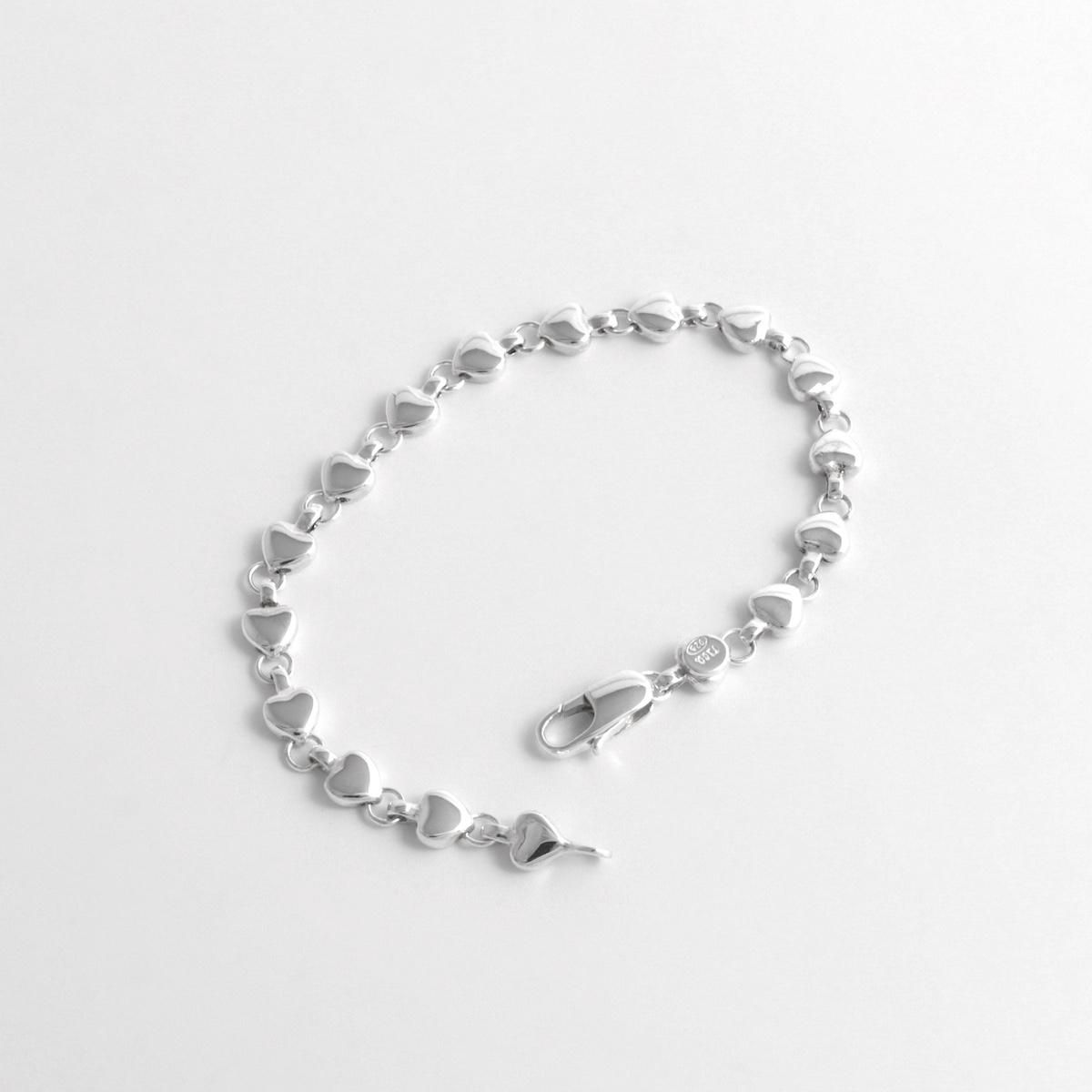 オールド ティファニー パフハート 925 ヴィンテージ ブレスレット TIFFANY&Co.】ティファニー パフハート ブレスレット シルバー925