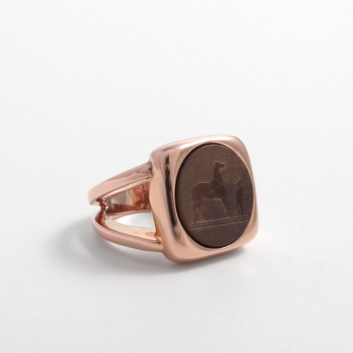 HERMES コロゾリング ピンクゴールドsize50 9.5号 HERMES コロゾリング ピンクゴールドsize50 9.5号 HERMES