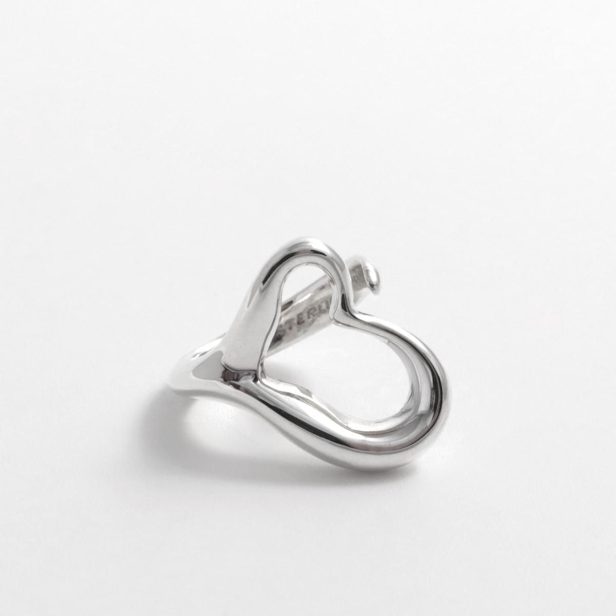 [Old Tiffany] ハート バンド リング ティファニー　オールド Old Tiffany] ハート バンド リング ティファニー オールド