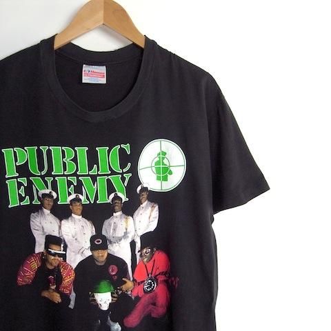 90s Public Enemy tシャツ Defjam recordings noonaesthetics.com