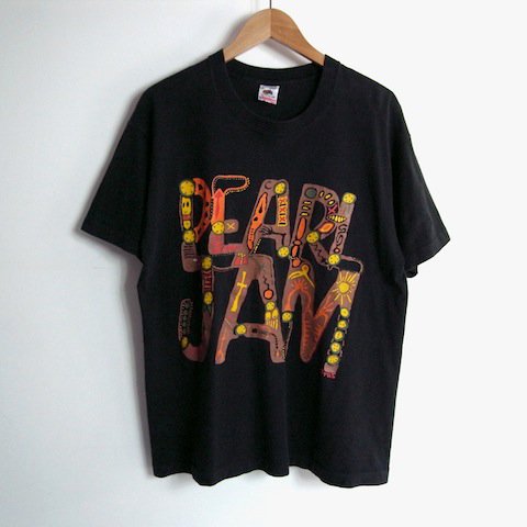 【冬バーゲン★】 Pearl Jam Tシャツ パールジャム Rhinos for Music Tシャツ/カットソー(半袖/袖なし)