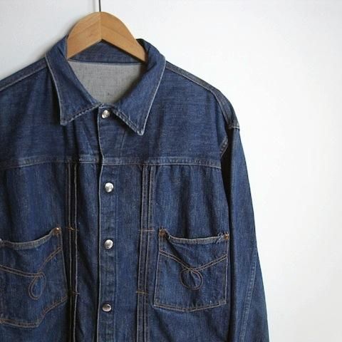 着丈約57センチ60s Montgory Ward 101 Denim jacket 2nd