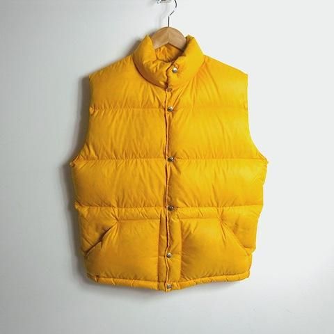 70s THE NORTH FACE ダウンイエローlevis Vintage | labiela.com