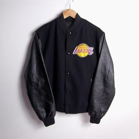 【新品未使用】【Mitchell \u0026 Ness】NBA レイカーズ　スタジャン