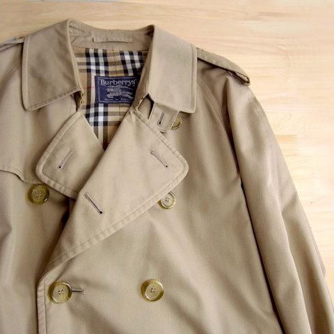 80's～ ヴィンテージ バーバリー トレンチコート 極美品 [Burberry's