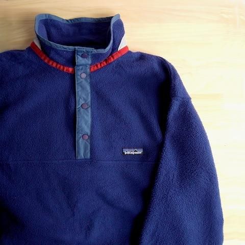 90's USA製 パタゴニア フリース スナップT キッズXL [patagonia ...