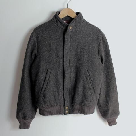 80's～ USA製 ウールリッチ ウールブルゾン グレー サイズS [Woolrich] - レディース 渋谷古着屋 通販 mericca  Webストア