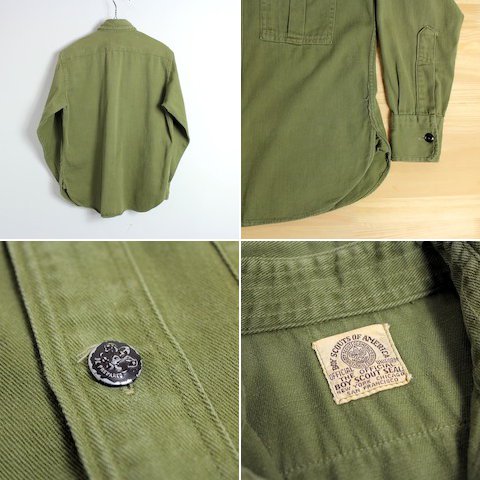 レディース] 40年代～ ビンテージ ボーイスカウトシャツ チェンジ
