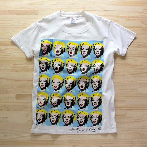 マリリンモンローAndy Warhol Tシャツ モンロー ウォーホル　1993