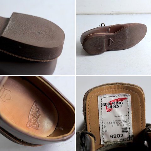 レッドウィング ＃9202 ガレージマン US9 [RED WING GARAGEMAN