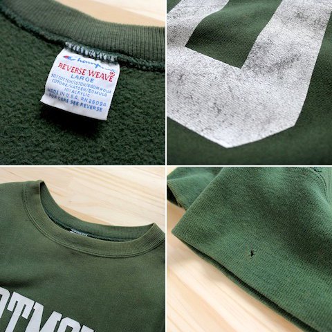 オンラインショップ 90s Champion Dartmouth リバースウィーブ 両面