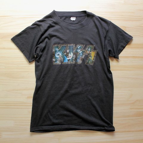 SALE 20%OFF- [レディース] 80年代 ビンテージ KISS バンドTシャツ USA