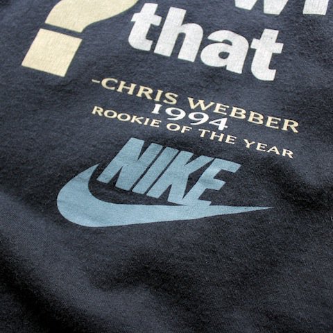 90's USA製 ナイキ NBA クリス・ウェバー Tシャツ 旧タグ [NIKE