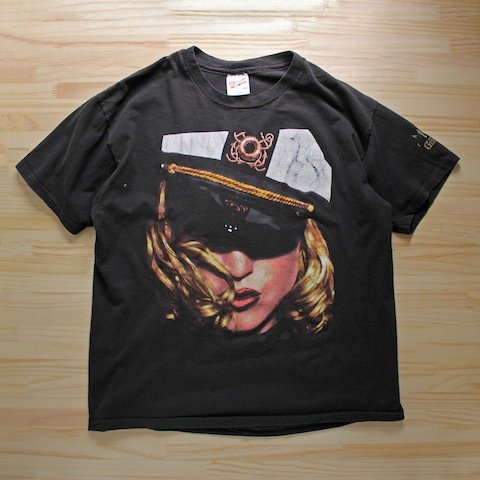 90's USA製 マドンナ ツアーTシャツ [Madonna Vogue] メール便可 