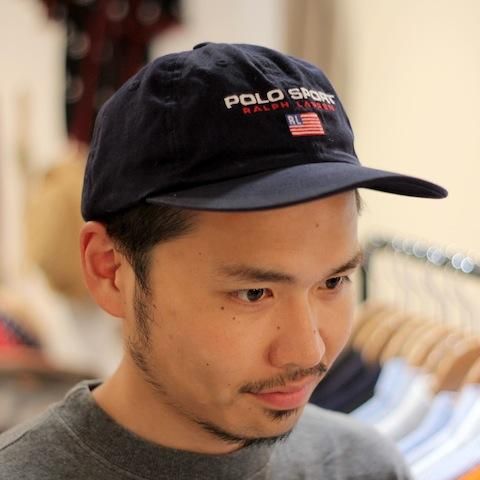 90s POLO SPORTS CAP ポロスポーツ キャップ - キャップ