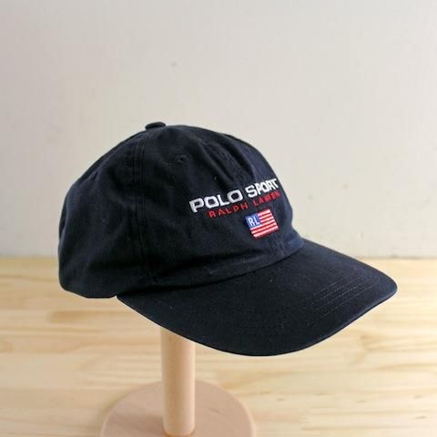 ポロ スポーツ ラルフローレン POLO ビンテージ オールド キャップ 90s