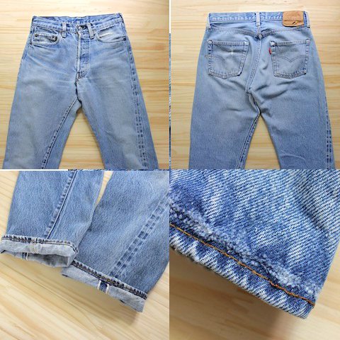 リーバイス] 80's Levi's 501 赤耳 ヴィンテージ W30 (実寸