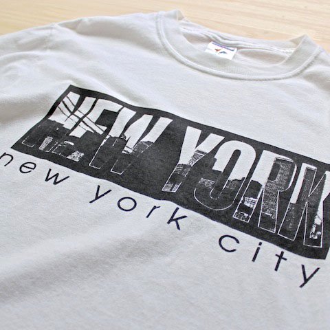 レディース] ニューヨークシティ ロゴ&フォトプリントTシャツ NYC [NEW