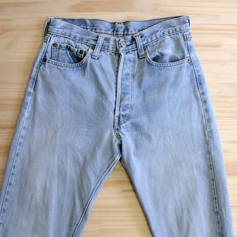 フロントボタンの裏は6ですかリーバイス　Levi’s  501 66後期　赤耳